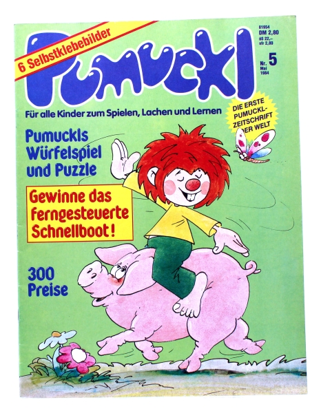 Pumuckl - die erste Pumuckl Zeitschrift der Welt - Bastel & Comic Magazin Nr. 5 (1984)